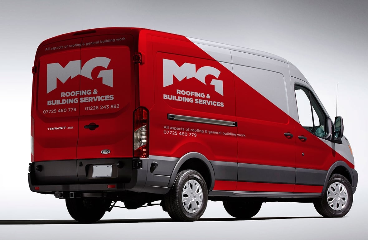 MG Roofing - Branded Vehicle 2