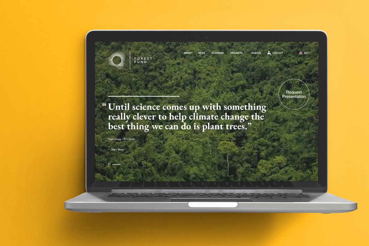 Forest Fund website - Home