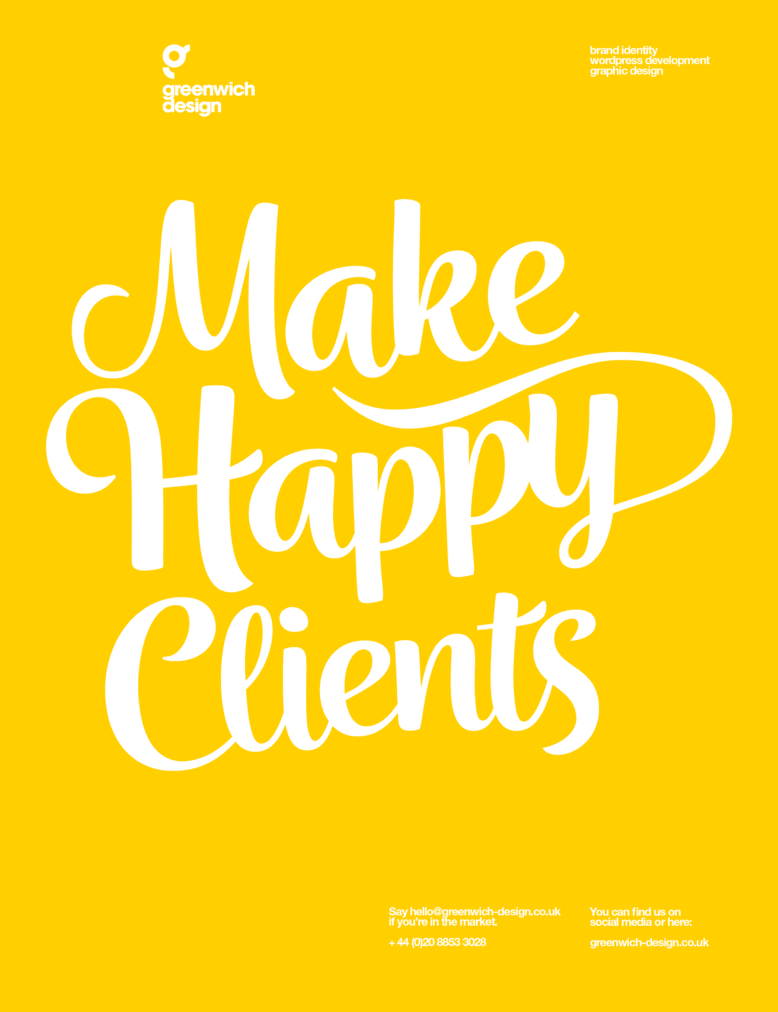 Make Happy Clients